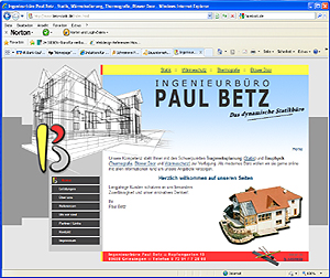Ingenieurb&uuml;ro Paul Betz - "www.betz-statik.de"