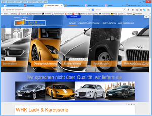 WHK Lack & Karosserie, autorisierter Fachbetrieb f&uuml;r Lackierungen aller Art, 86956 Schongau "www.whk-lack-karosserie.de"